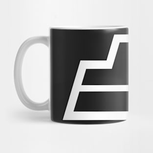 Libra White Outline Mug